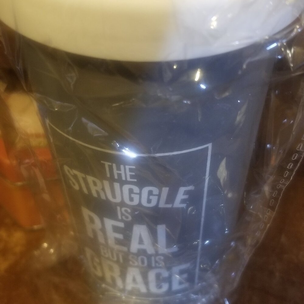 12 Double Wall Tumblers!: The Struggle is Real -So is the Grace ...